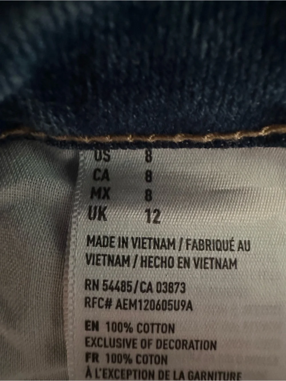 American Eagle Outfitters Distressed Denim Shorts - Blue - Picture 6 of 6